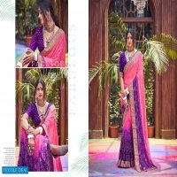 SHUBH SHREE CREATION GHOOMAR 1001-1009 DESIGNER TRADITIONAL BANDHEJ SAREES