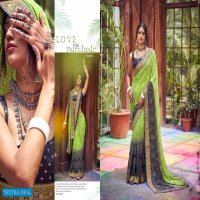SHUBH SHREE CREATION GHOOMAR 1001-1009 DESIGNER TRADITIONAL BANDHEJ SAREES