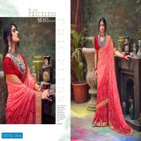 SHUBH SHREE CREATION GHOOMAR 1001-1009 DESIGNER TRADITIONAL BANDHEJ SAREES