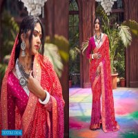 SHUBH SHREE CREATION GHOOMAR 1001-1009 DESIGNER TRADITIONAL BANDHEJ SAREES