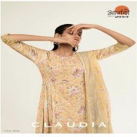 JAY VIJAY ANANDO CLAUDIA 8044 PRINTED HANDWORK DESIGNER SALWAR KAMEEZ WHOLESALER