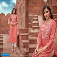 KALAROOP SEAGULL VOL 5 EMBROIDERED WORK ADORABLE KURTIS