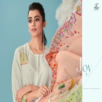 T And M Joy Wholesale Pure Linen With Hand Work And Daman Lace Salwar Suits
