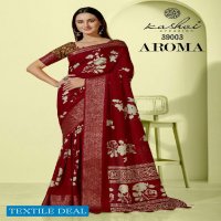 Kashvi Aroma Dola Jacquard Border Sarees