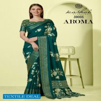 Kashvi Aroma Dola Jacquard Border Sarees