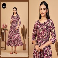 INK 9 Jalsa Vol-1 Wholesale Flair Kurtis Combo