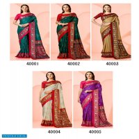 KASHVI CREATION PRESENT MANSA DESIGNER AMAZING SAREES WHOLESALE RATE