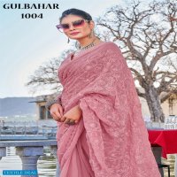 Fashion Lab Gul Bahar Wholesale Georgette Fabrics Sarees