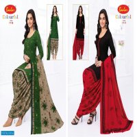 Baalar Colourful Vol-17 Wholesale Pure Cotton Printed Dress Material