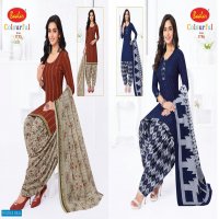 Baalar Colourful Vol-17 Wholesale Pure Cotton Printed Dress Material