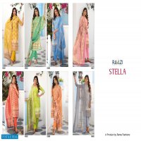 RAMA FASHION RAAZI STELLA ADORABLE DIGITAL PRINT HANDWORK SALWAR KAMEEZ WHOLESALER