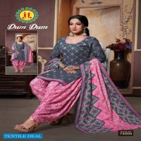 JT Dum Dum Vol-75 Wholesale Pure Cotton Printed Dress Material