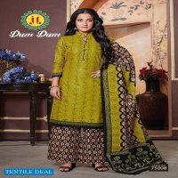 JT Dum Dum Vol-75 Wholesale Pure Cotton Printed Dress Material