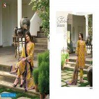 Deepsy Bin Saeed Lawn Collection Vol-4 Wholesale Pure Cotton With Self Embroidery Salwar Suits