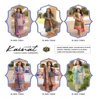 Keval Fab Kainat Vol-7 Luxury Lawn Collection Cotton Dress Material