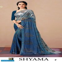 Ronisha Shyama Wholesale Siroski Diamond Work Ethnic Sarees