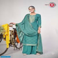 Kalarang Triple AAA Amruta Wholesale Pure Self Jacquard Dress Material