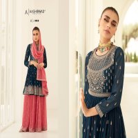 Aashirwad Gulkand Somya Wholesale Designer Free Size Salwar Suits
