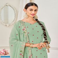 Alfaaz Liyana Wholesale Straight Long Salwar Suits