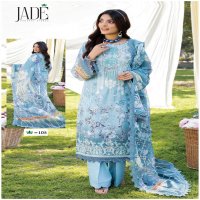 Jade Crimson Exclusive Heavy Lawn Printed Dress Material