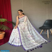 Fashion Lab Charul Wholesale Pure Malai Cotton Sarees