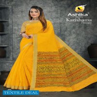 Ashika Karishma Beauty Wholesale Cotton Printed Sarees