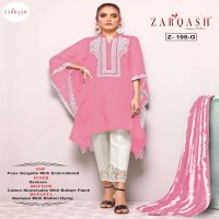 Zarqash Z-108 Wholesale Kaftan With Pant And Dupatta