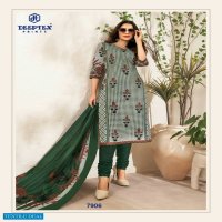 Deeptex Miss India Vol-79 Wholesale Pure Cotton Printed Dress Material