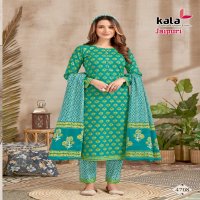 Tarika Kala Jaipuri Vol-2 Wholesale Cotton Dupatta Dress Material