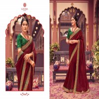 KAVIRA PRESENT AANVI 1001-1009 DESIGNER FESTIVE WEAR FANCY SAREES WHOLESALER
