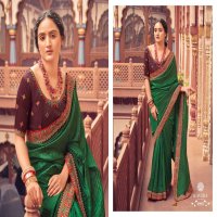 KAVIRA PRESENT AANVI 1001-1009 DESIGNER FESTIVE WEAR FANCY SAREES WHOLESALER