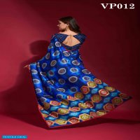 Fashion Berry Adveti Wholesale Majestic Smooth Silk Ethnic Sarees