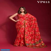 Fashion Berry Adveti Wholesale Majestic Smooth Silk Ethnic Sarees