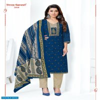 Shree Ganesh Samaiyra Vol-10 Wholesale Pant Chudidar Special Cotton Dress