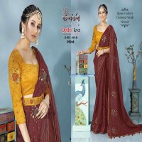 Kalpvelly Delhi Test D.no 643 Wholesale Soft Cotton Indian Sarees