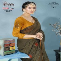 Kalpvelly Delhi Test D.no 643 Wholesale Soft Cotton Indian Sarees