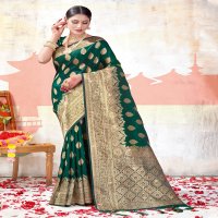 Bunawat Vatika Wholesale Banarasi Silk Ethnic Sarees