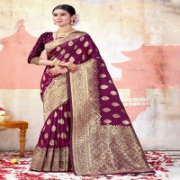 Bunawat Vatika Wholesale Banarasi Silk Ethnic Sarees