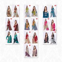 Jash Anupama Vol-1 Wholesale Neck Embroidery Cotton Dress Material