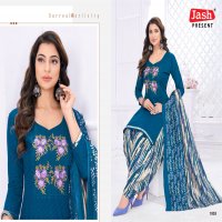 Jash Anupama Vol-1 Wholesale Neck Embroidery Cotton Dress Material