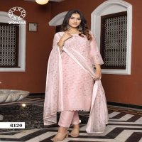 WOMAYA KURTIS PRESENT RIVAAZ WEDDING STORY VOL 1 READYMADE CHICKENKARI WORK SALWAR KAMEEZ COMBO SET