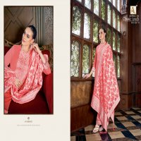 Alok Classic Touch Vol-12 Wholesale Pure Zam Cotton Dyed With Diamond Work Dress Material