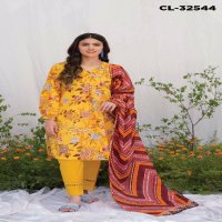 Gul Ahmed Summer Eden 3 Piece Unstitched Printed Lawn Pakistani Suits