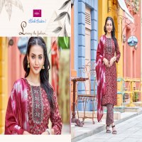 Nish Block Buster Vol-1 Wholesale Heavy Rayon Print Kurti With Pants And Dupatta