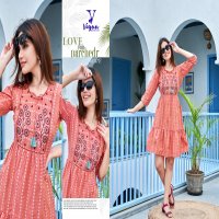VIYAA DESIGNER POPSTAR VOL 1 FINEST QUALITY COTTON SHORT KURTI TUNIC