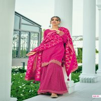 Varsha Andaaz Wholesale Viscose Muslin With Embroidery Salwar Suits