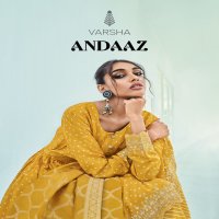 Varsha Andaaz Wholesale Viscose Muslin With Embroidery Salwar Suits