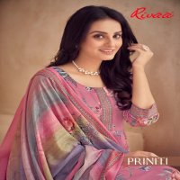 RIVAA EXPORTS PRINITI FABULOUS FLORAL DIGITAL PRINT FANCY LADIES SUITS ONLINE WHOLESALER