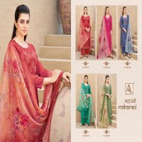 Alok Maharani Wholesale Pure Viscose With Exclusive Embroidery Dress Material