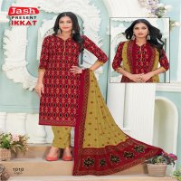 Jash Ikkat Vol-1 Wholesale Ready Made Cotton Dresses